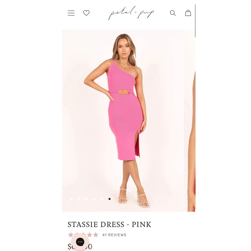 Stassie Dress- pink